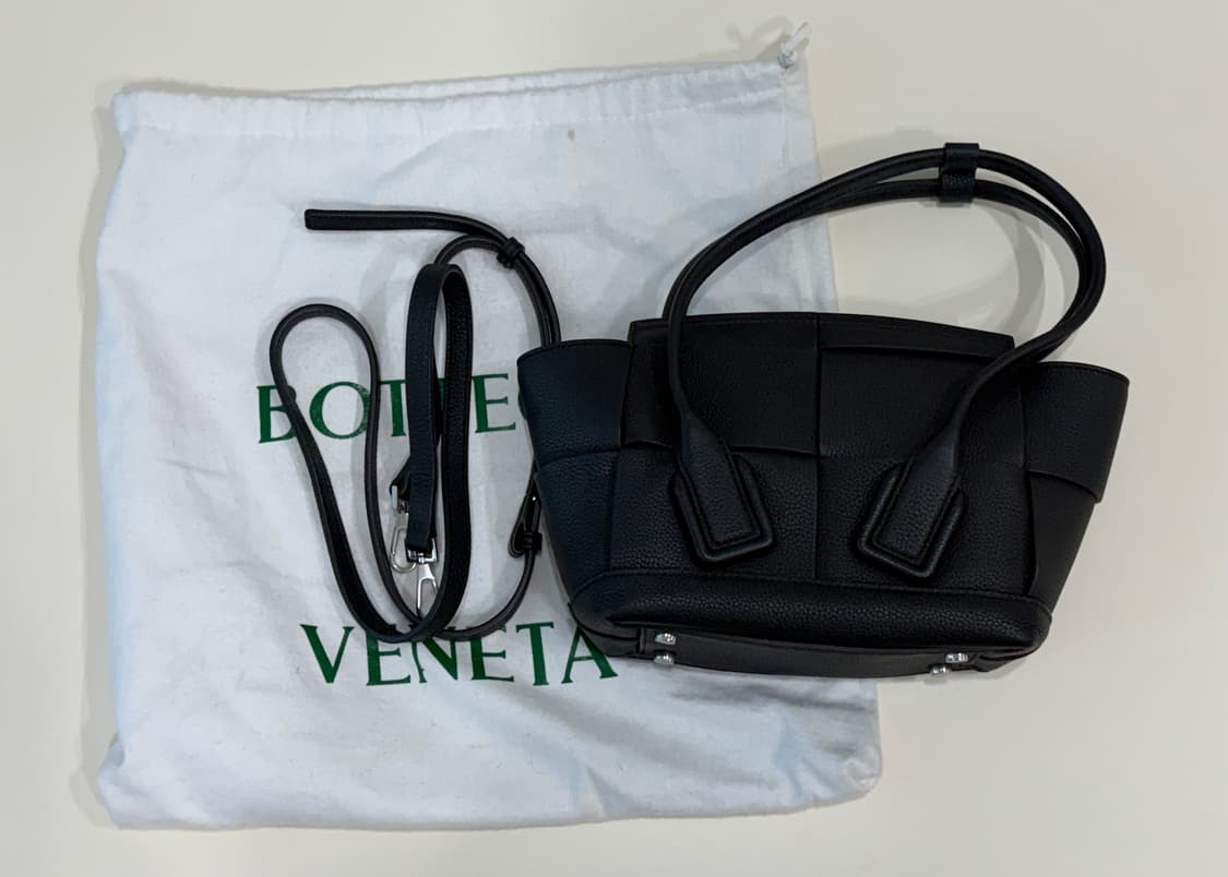 보테가베네타 아르코29 미니 블랙 상품이미지2