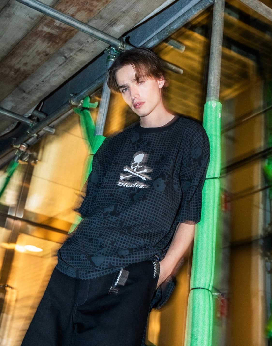 디키즈 X 마스터마인드 재팬 티셔츠 S 블랙 상품이미지4