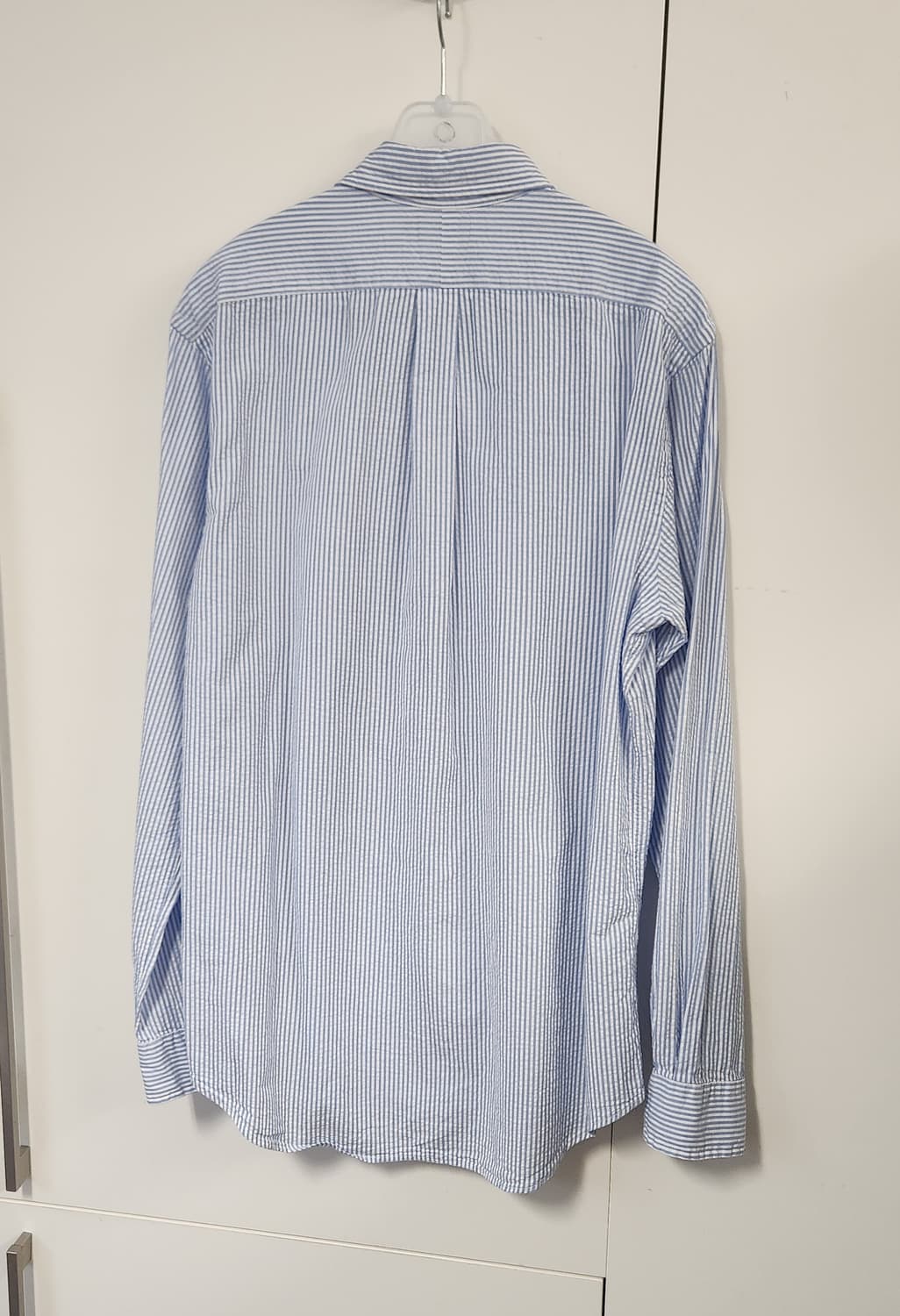 폴로랄프로렌 신형 시어서커 클래식핏 셔츠 M  (95-100) 24SS 상품이미지3