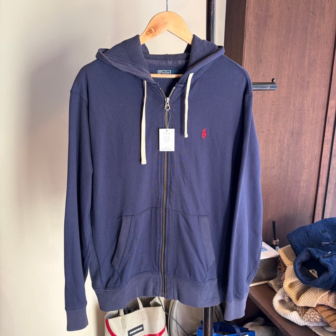 15476 - 폴로 랄프로렌 네이비 후드 집업 상품이미지2