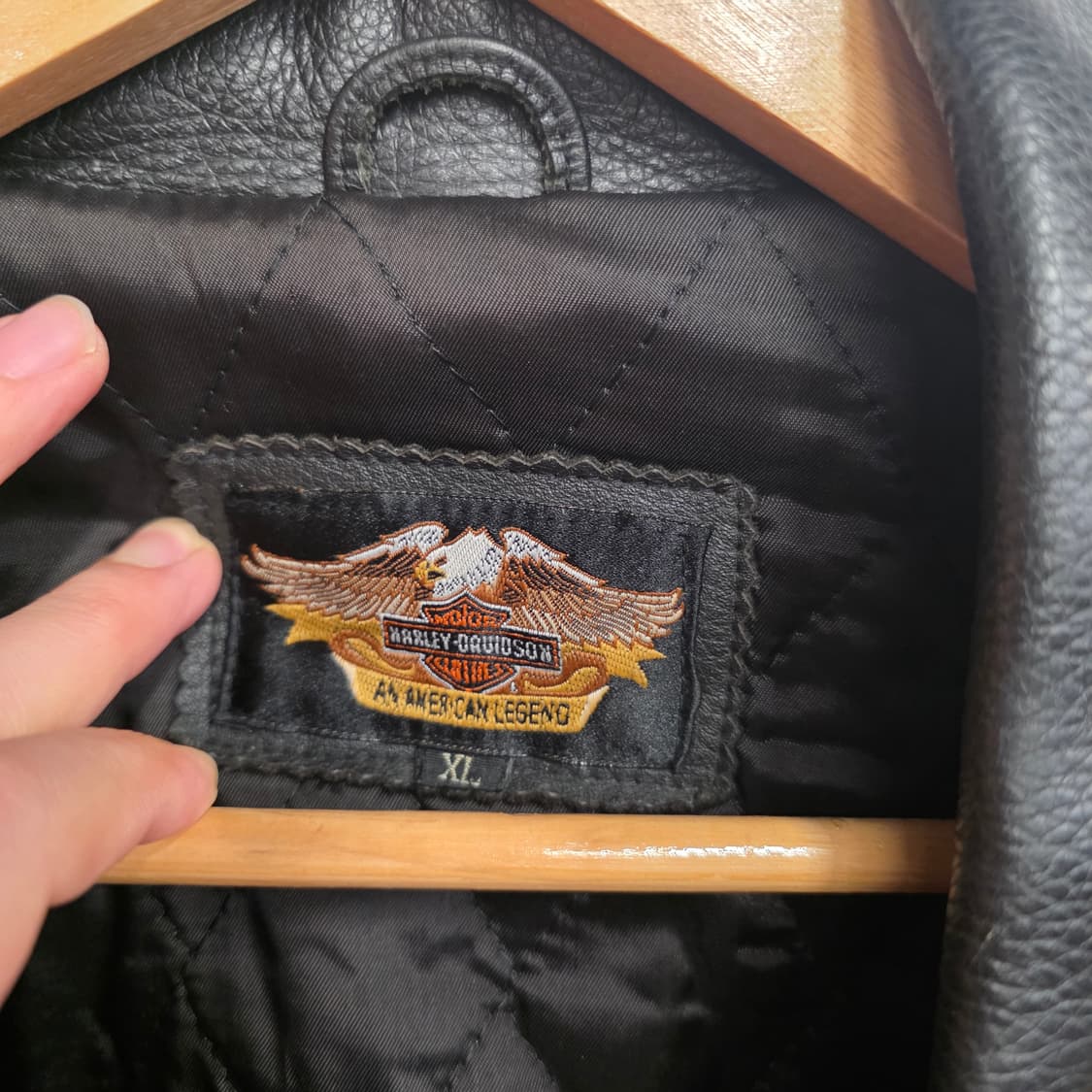 [XL]할리데이비슨 가죽 라이더 자켓 상품이미지2