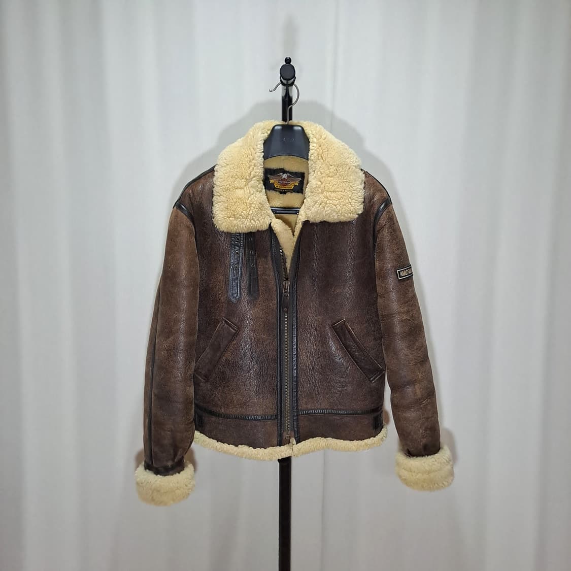 (택포) 양가죽 헤비 양털 B3 무스탕 100 A994 상품이미지1