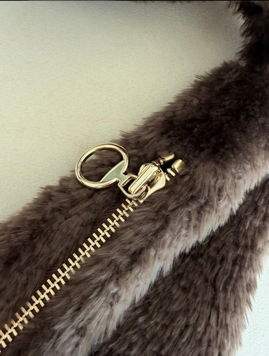 딥브라운 양100 호보크로스백  상품이미지2