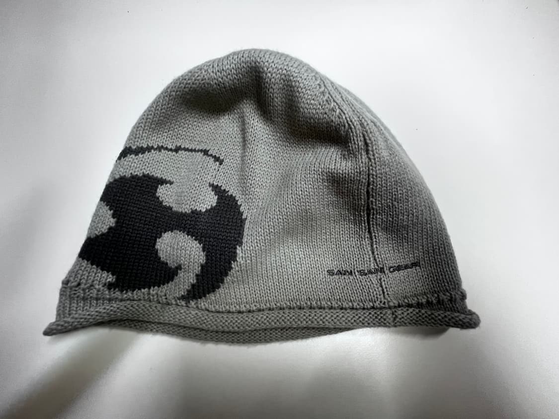 산산기어 웜 그레이 비니 24ss 상품이미지3