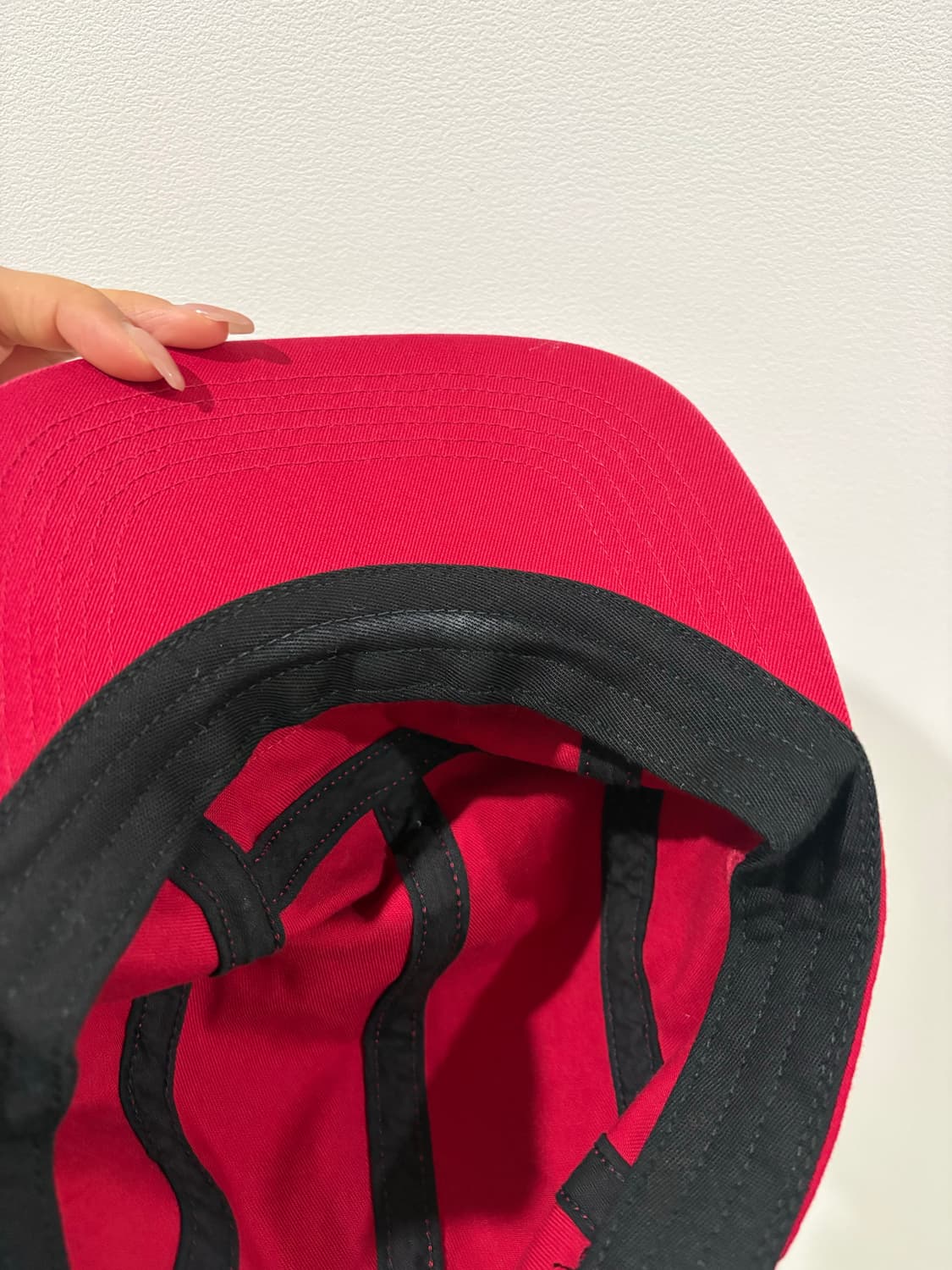 슈프림 모자 레드 - 25SS 상품이미지3