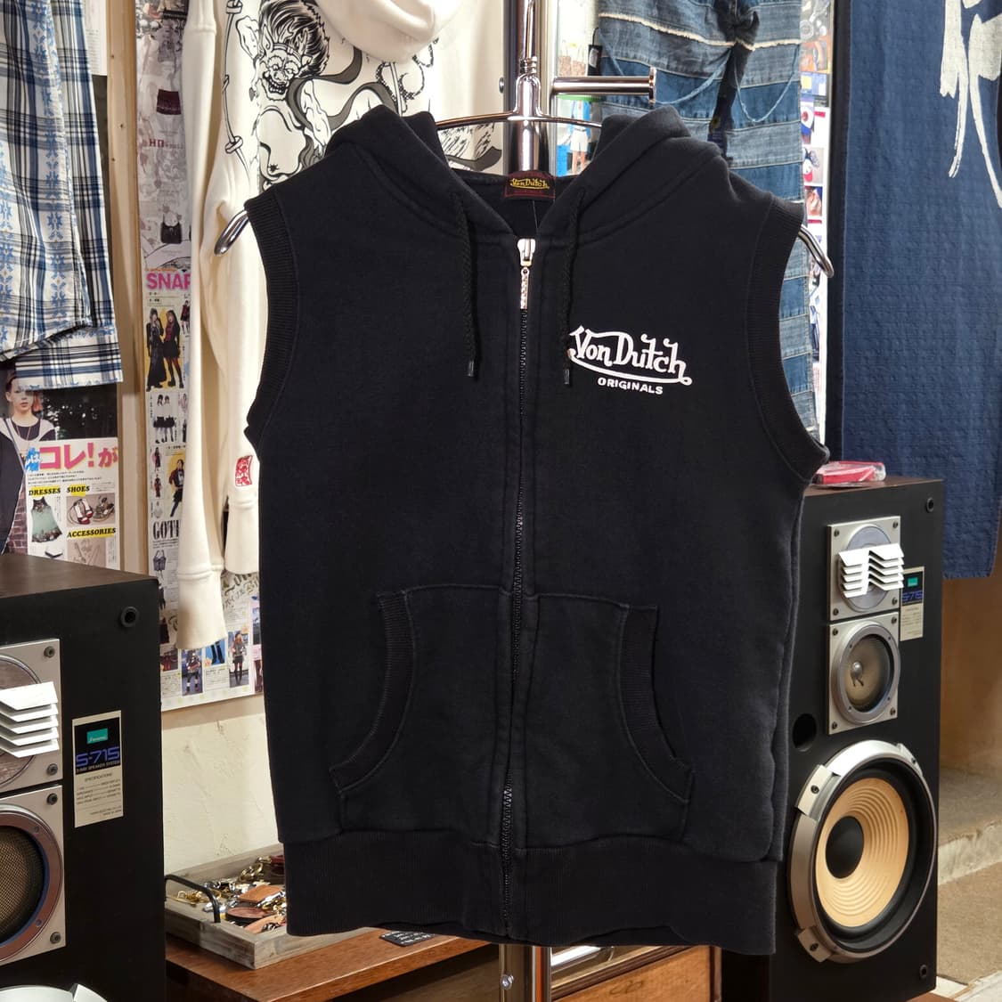 본더치 레이어드 후드 베스트 상품이미지2