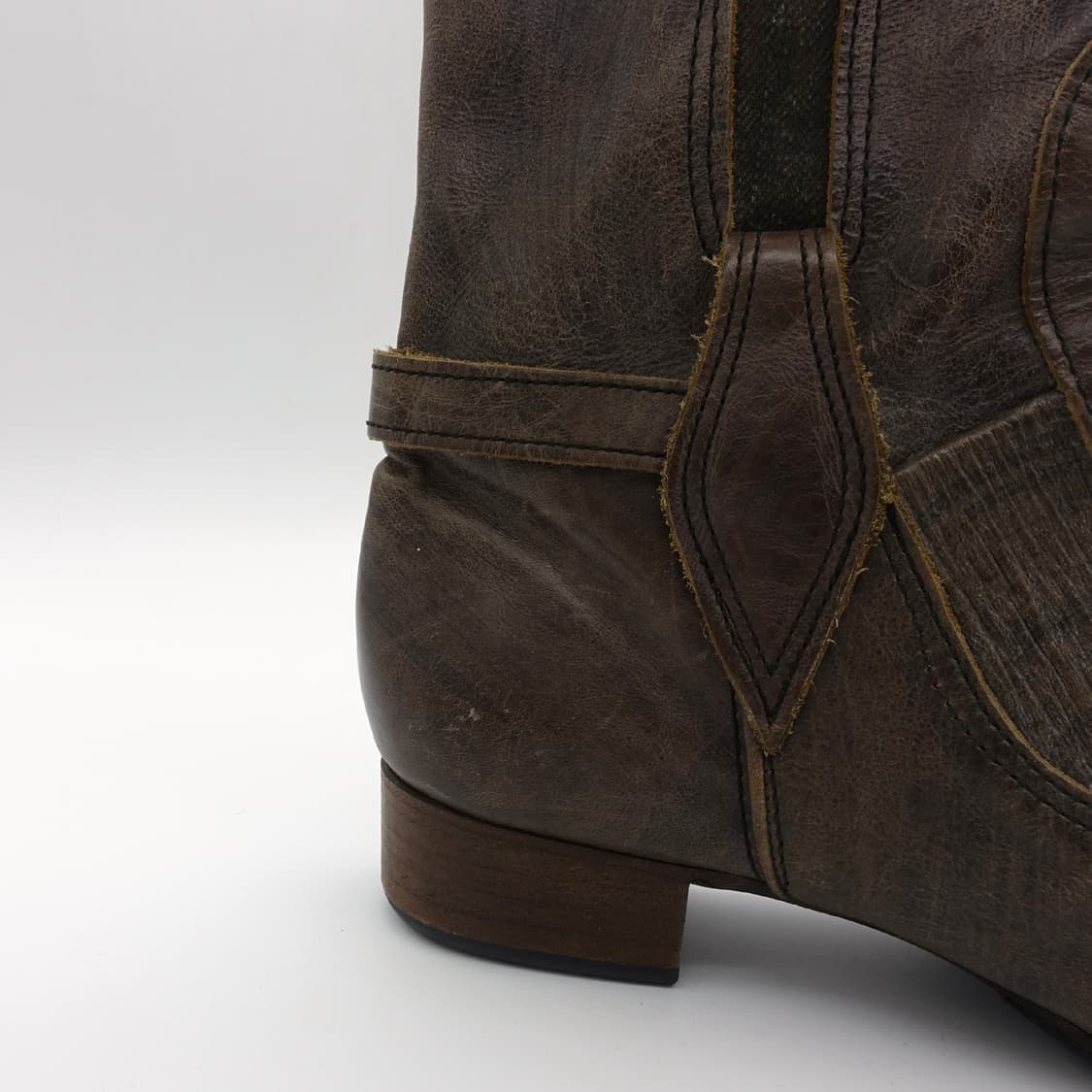 [23~240]ALFREDOBANNISTER 알프레도 배니스터 레더 부츠 상품이미지7