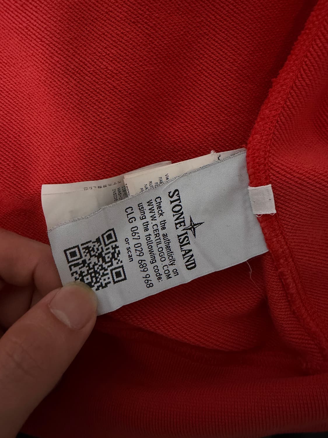 Stone Island Brushed Hoodie Full Zip-L 상품이미지7