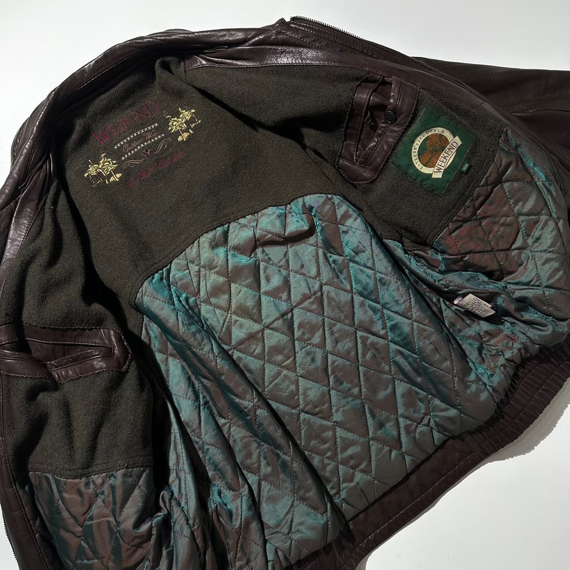 WEEKEND 램스킨 봄버 자켓 상품이미지6