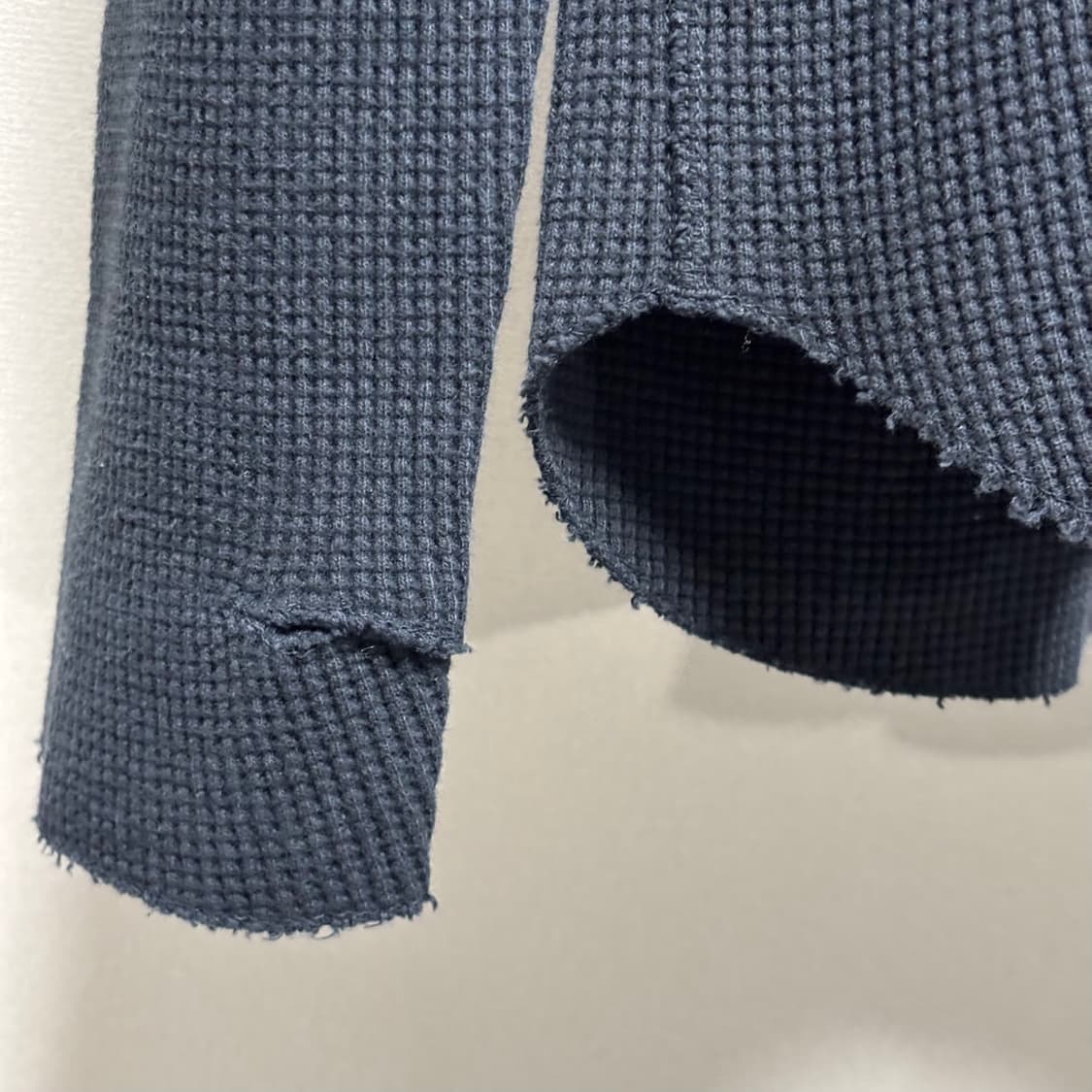 2) unused 언유즈드 써멀 와플 티 상품이미지3