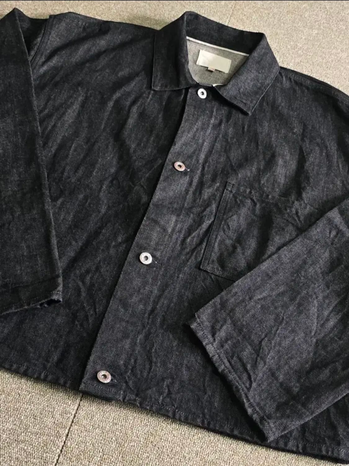 YOKO SAKAMOTO 요코사카모토 요코 사카모토 YS 데님재킷M 블랙 상품이미지2