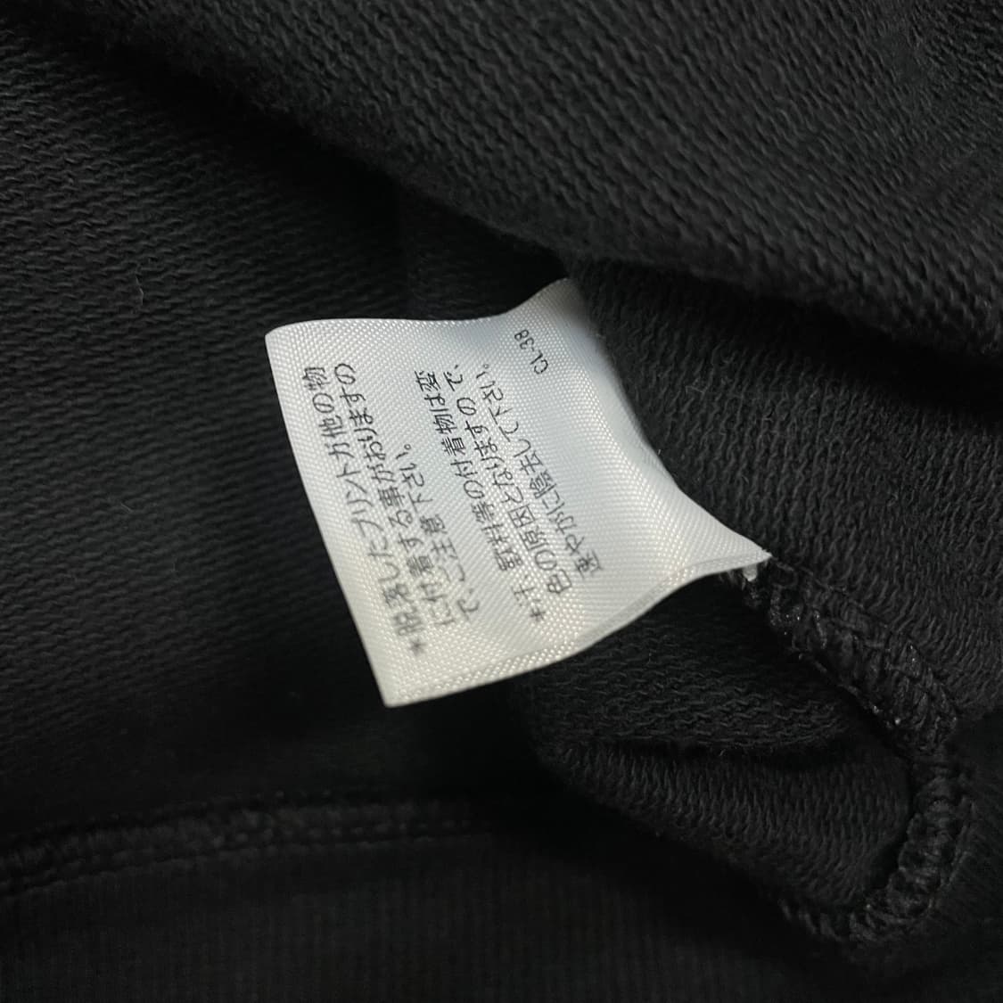 히스테릭글래머 빅 프린팅 스웻 집업 자켓 블랙 상품이미지8