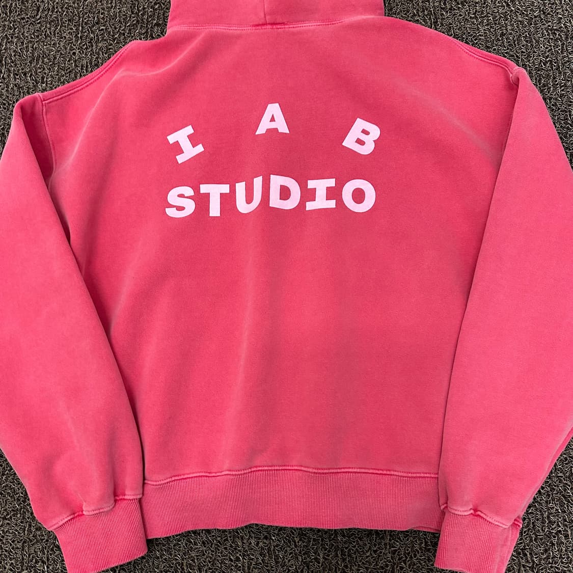 IAB STUDIO 아이앱 스튜디오 피그먼트 후드티셔츠 L 상품이미지6