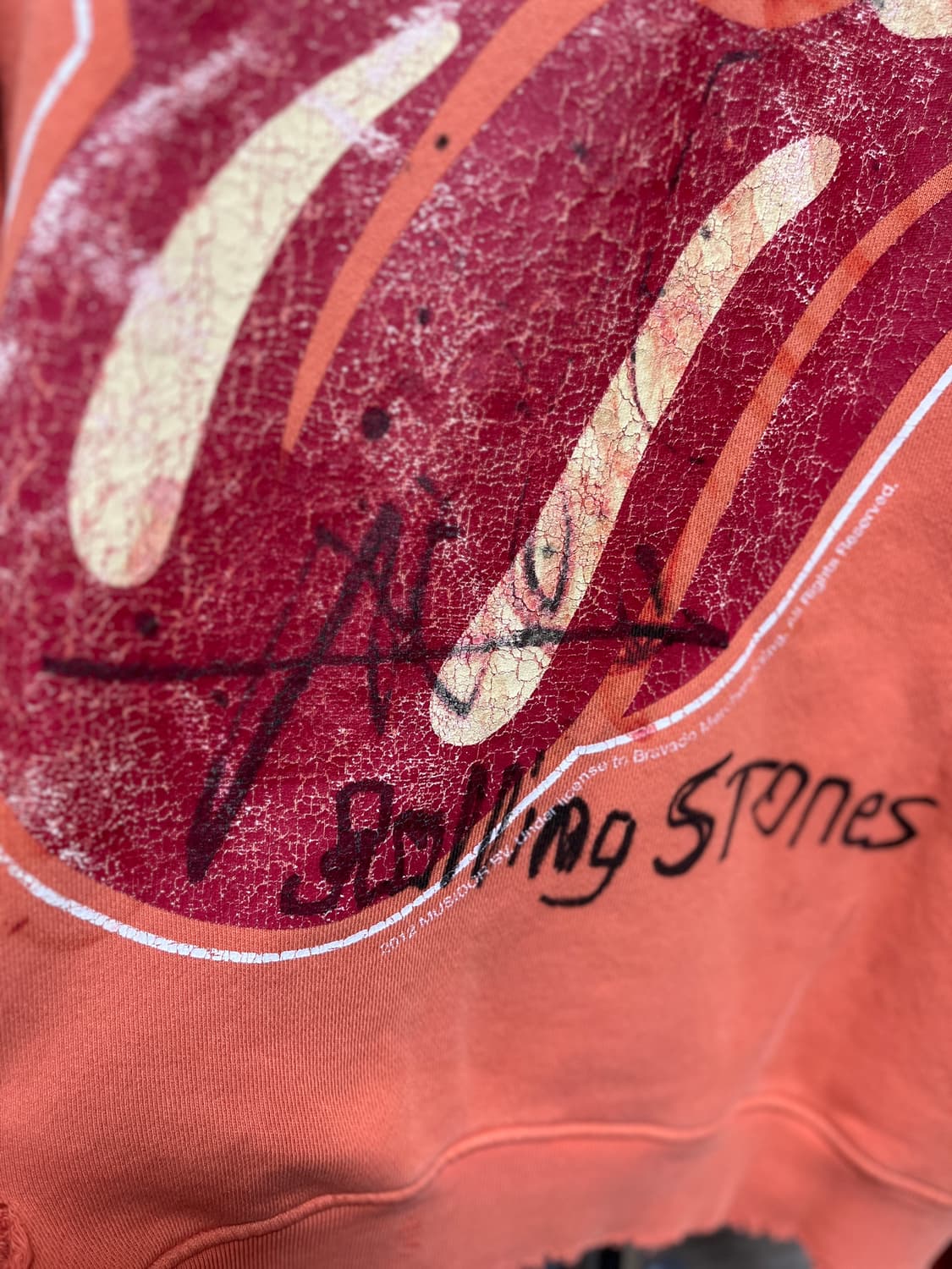 팔리 할리우드 롤링스톤즈 후드 집업  XL/2XL 상품이미지7