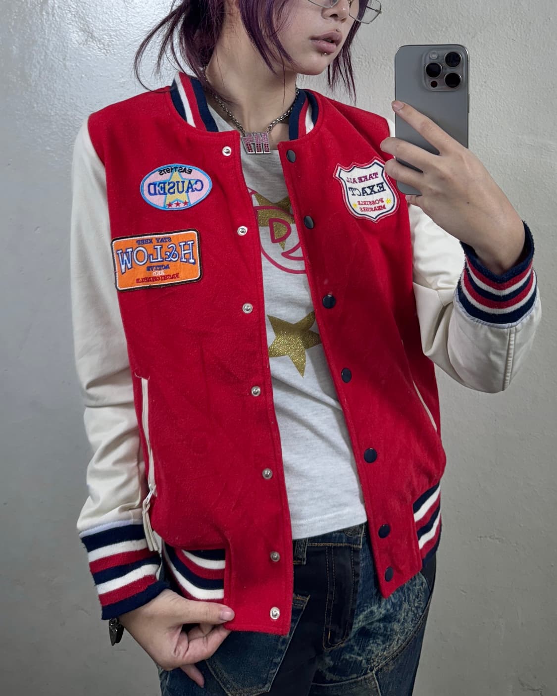 키치 바시티자켓 상품이미지3