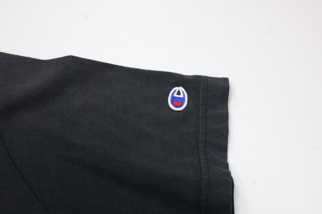 챔피온 x 로데오 크라운즈 협업 박스로고 블랙 반팔 티셔츠 (L) 상품이미지5