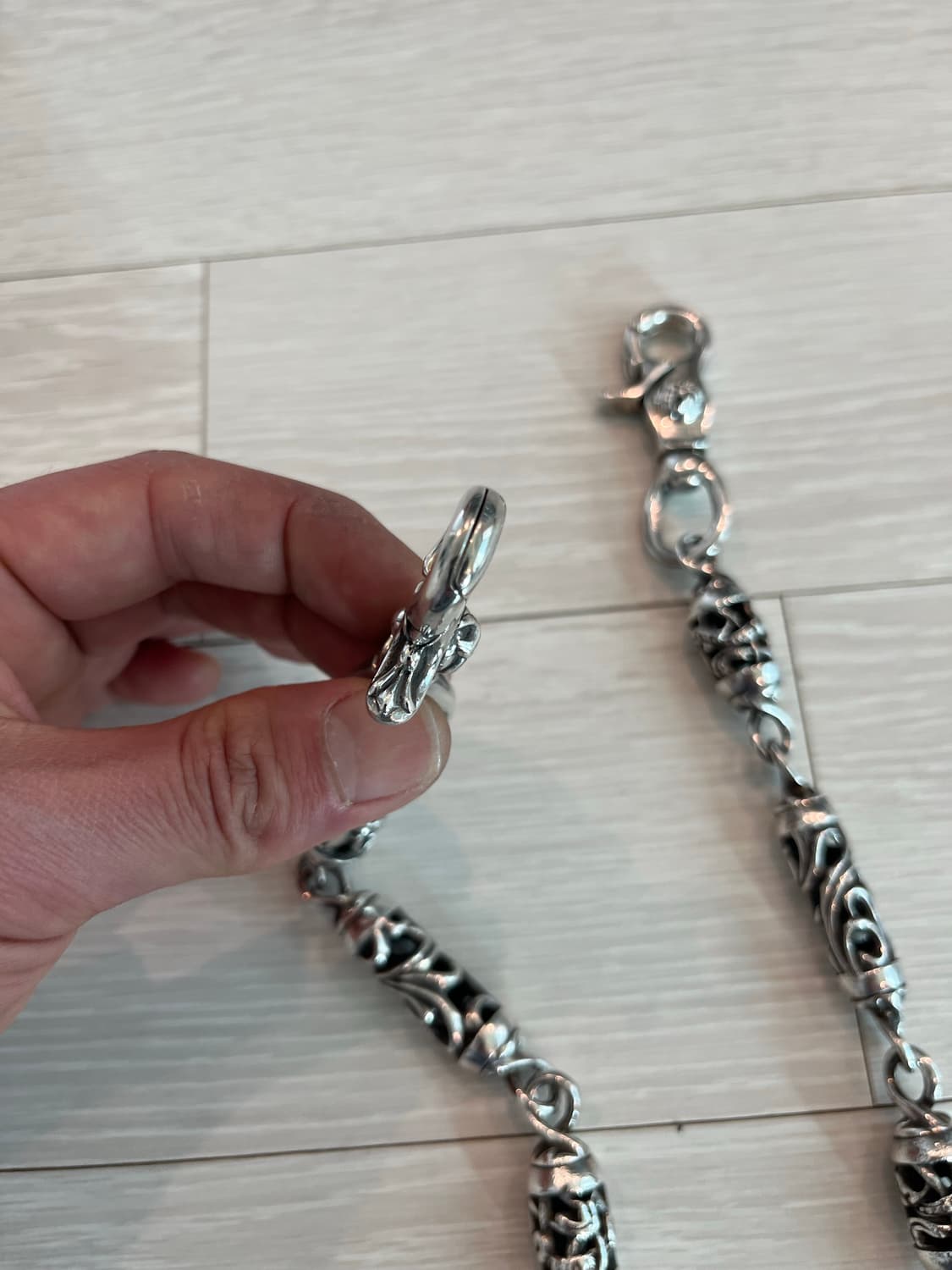 크롬하츠 롤러체인 2클립 / 청담 크롬하츠 구매 상품이미지4