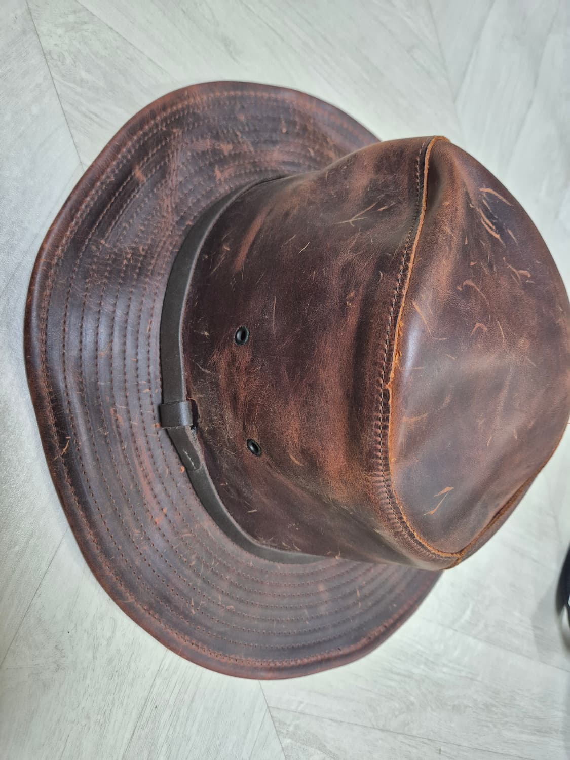 Henschel Hat Co. 가죽 모자 카우보이 상품이미지3