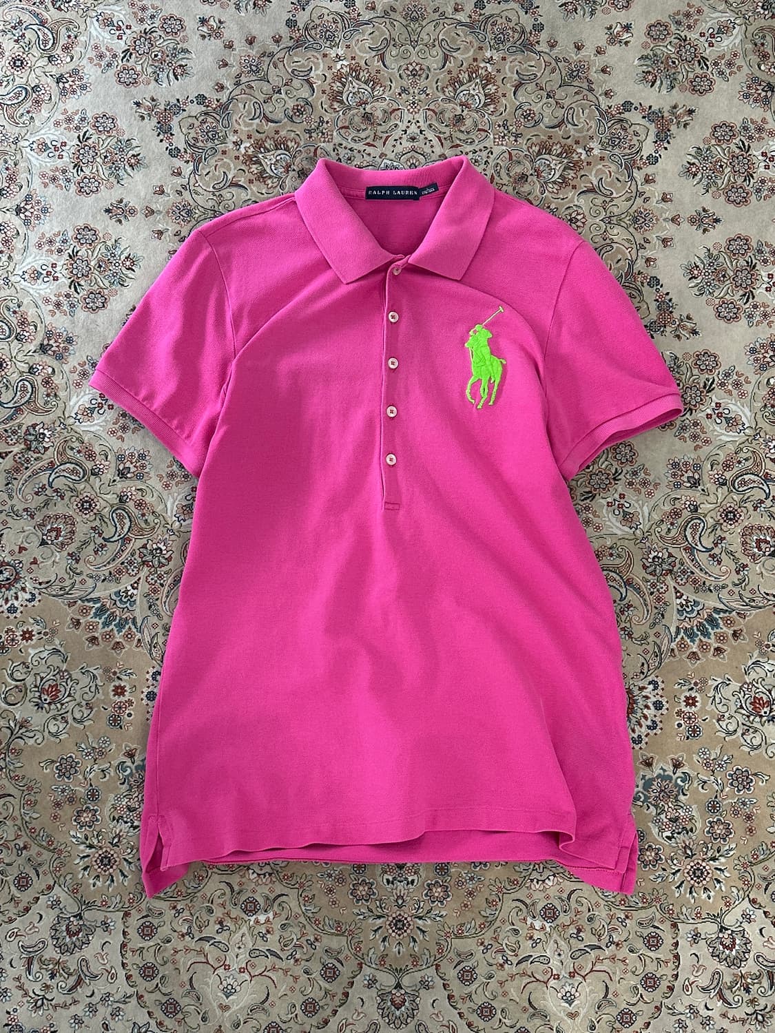 랄프로렌 핑크 빅포니 카라티  상품이미지2