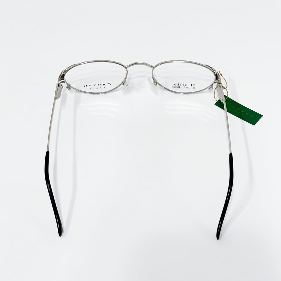 CARVEN 크랙 블루 스톤 데드스탁 빈티지안경 상품이미지5