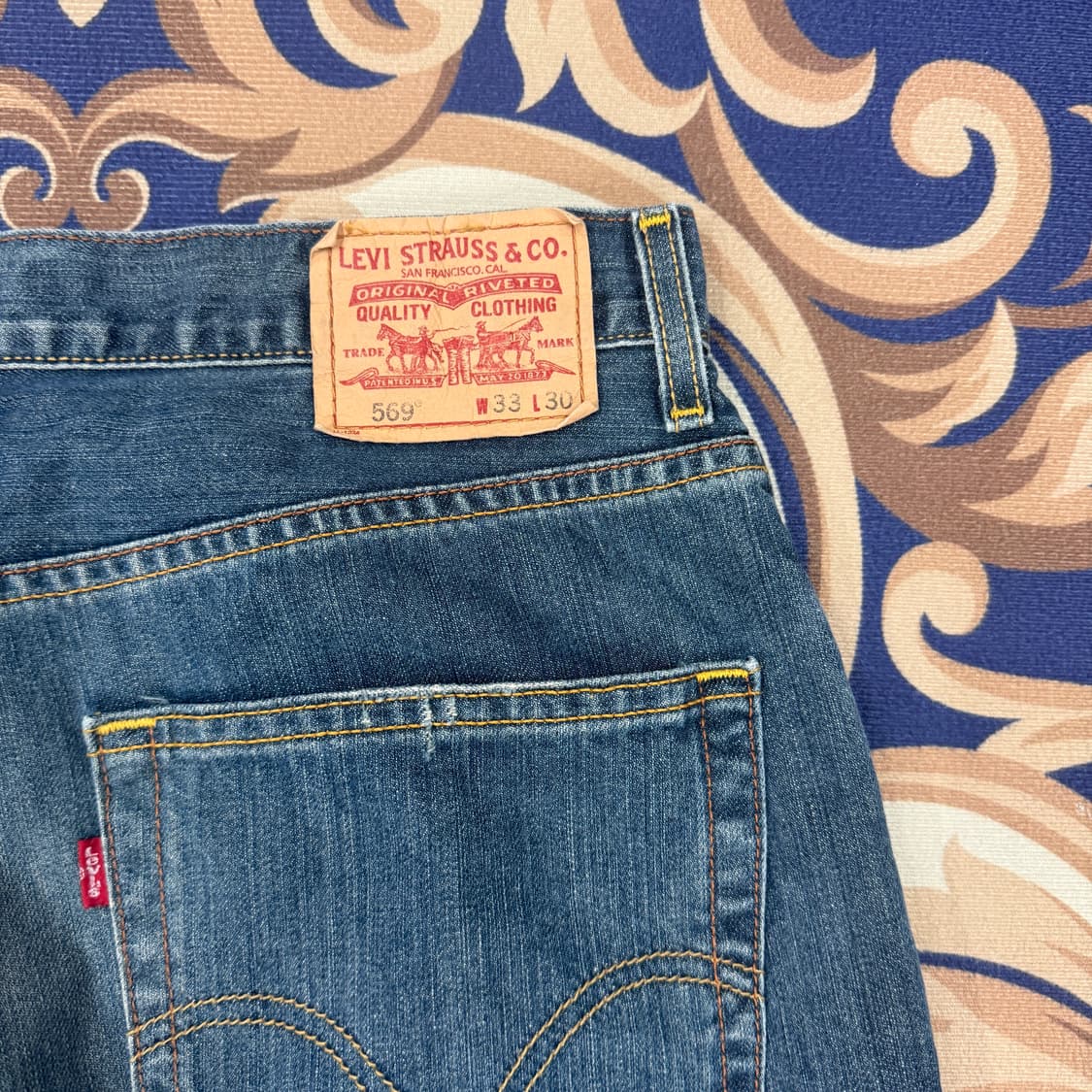 (33)00s리바이스 Levis 569 루즈핏 데님팬츠 상품이미지2