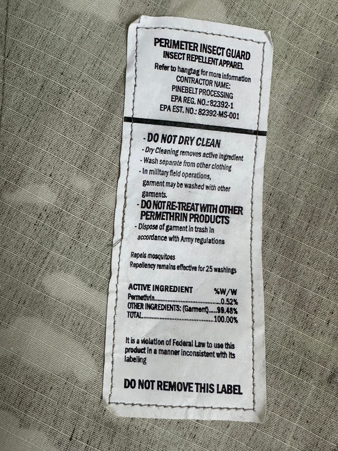 미군 OCP 멀티캠 전투복 상의 (L/XL) (XL) 상품이미지10