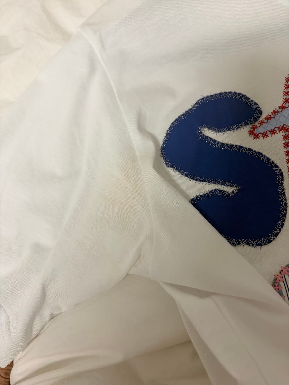 꼼데가르송 셔츠 패치워크 반팔 상품이미지4