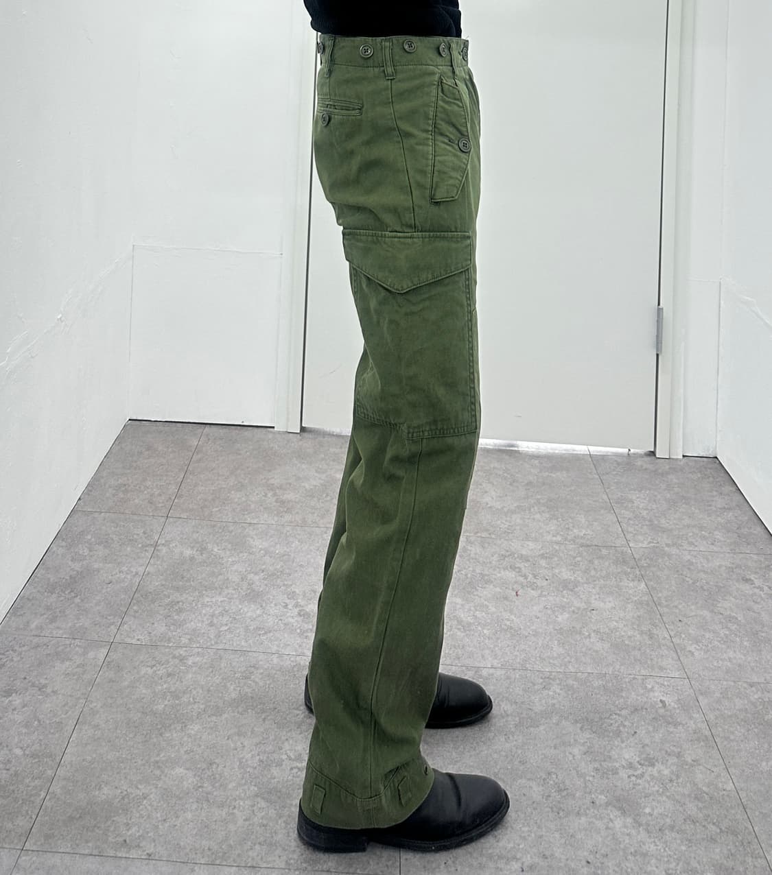 Back Number Khaki Strap Pants 상품이미지5