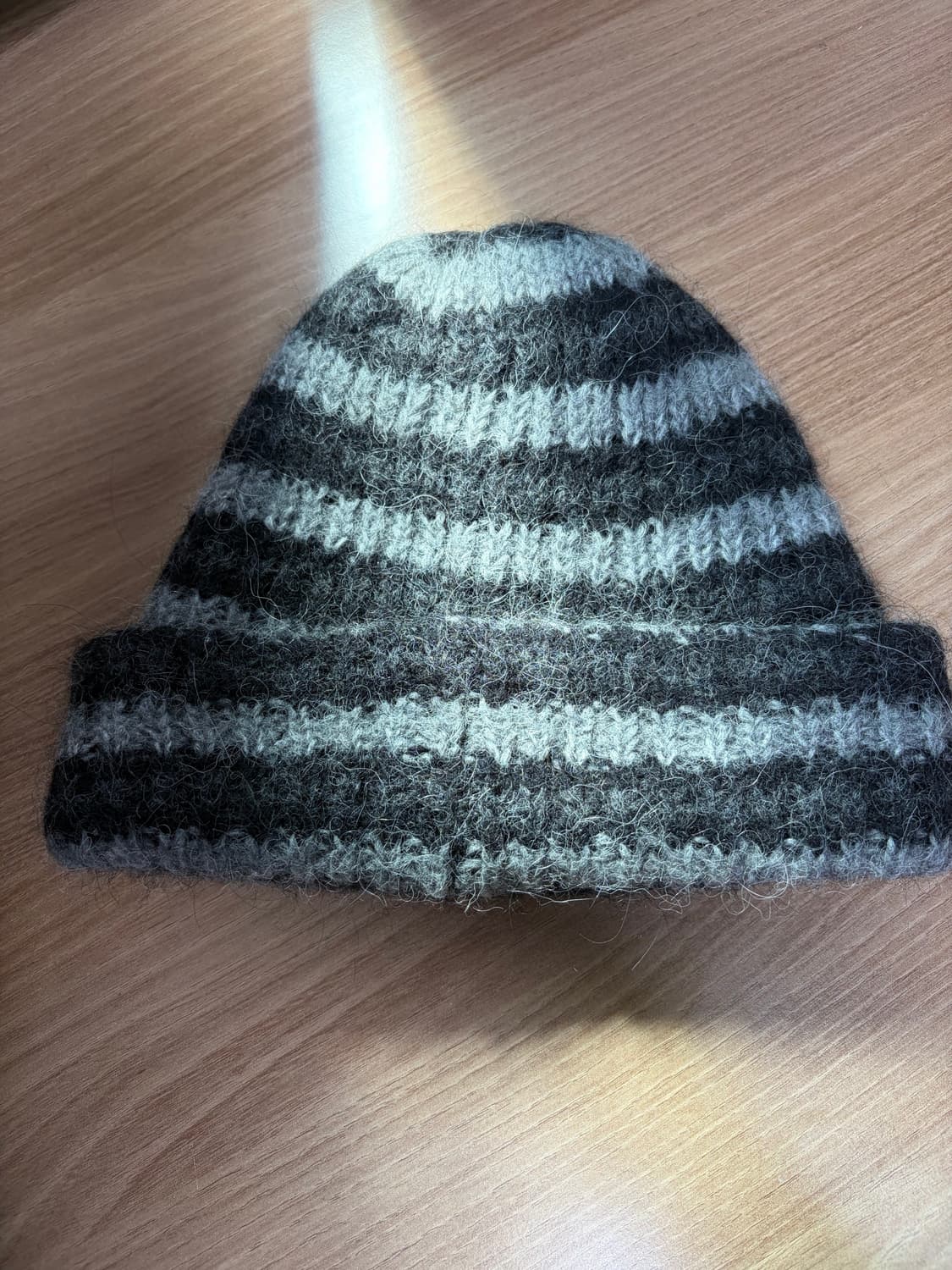 슈프림 루즈 스트라이프 비니 블랙 - 23FW 상품이미지4