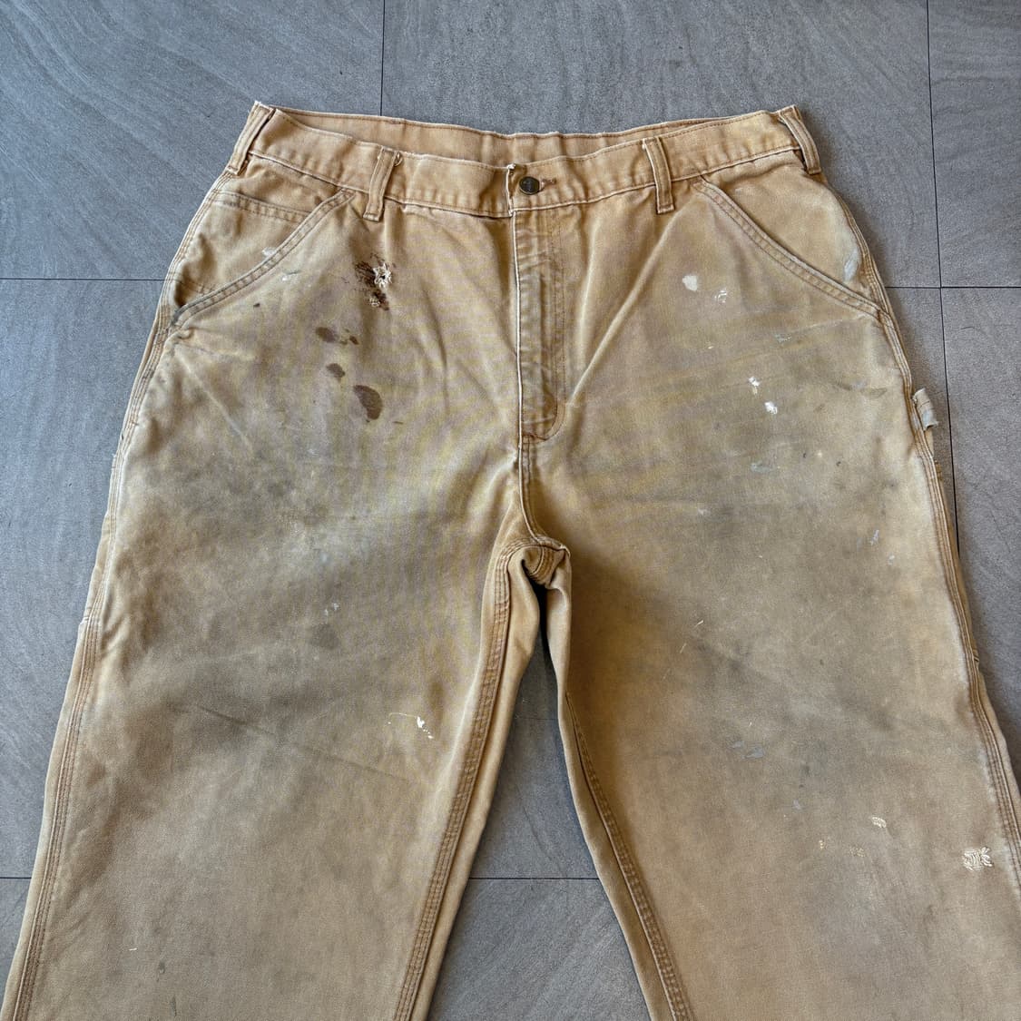 칼하트 정품 오리지널 브라운 카펜터 팬츠 상품이미지6