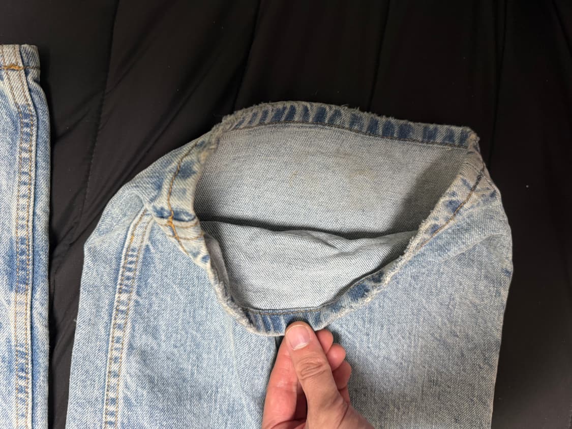 (급처분)[M] 25fw 발렌시아가 배기 데님 상품이미지3