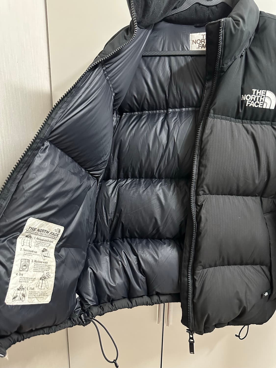 노스페이스 눕시 패딩 블랙 XL(105) 상품이미지4