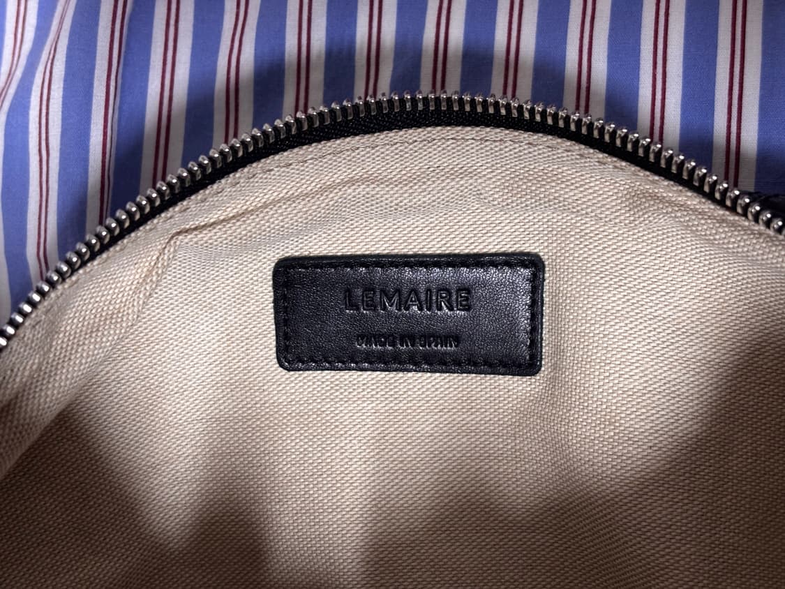 르메르 크루아상 스몰 블랙 양가죽 상품이미지4