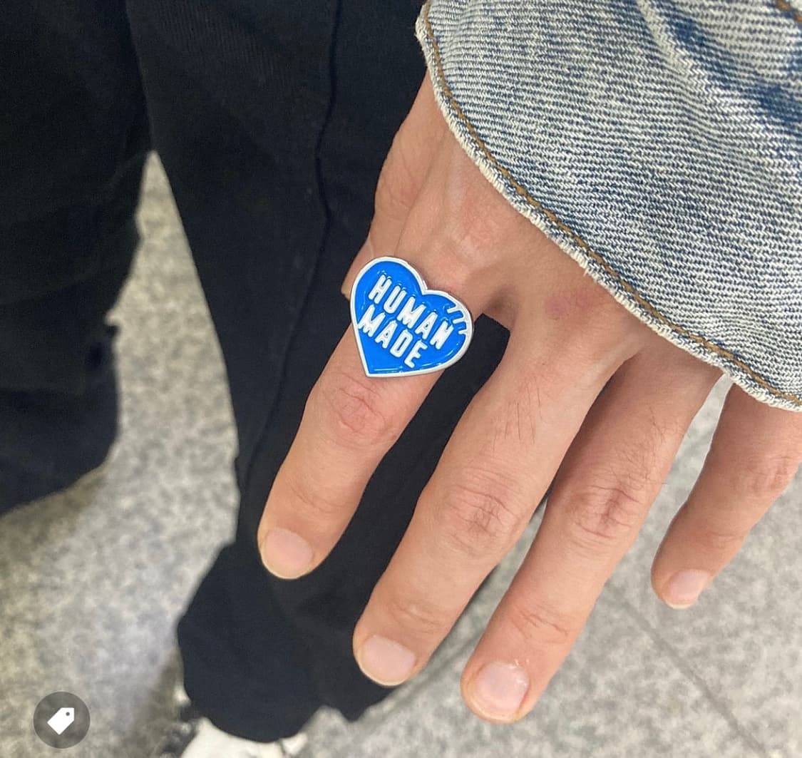 휴먼메이드 반지 블루 상품이미지2