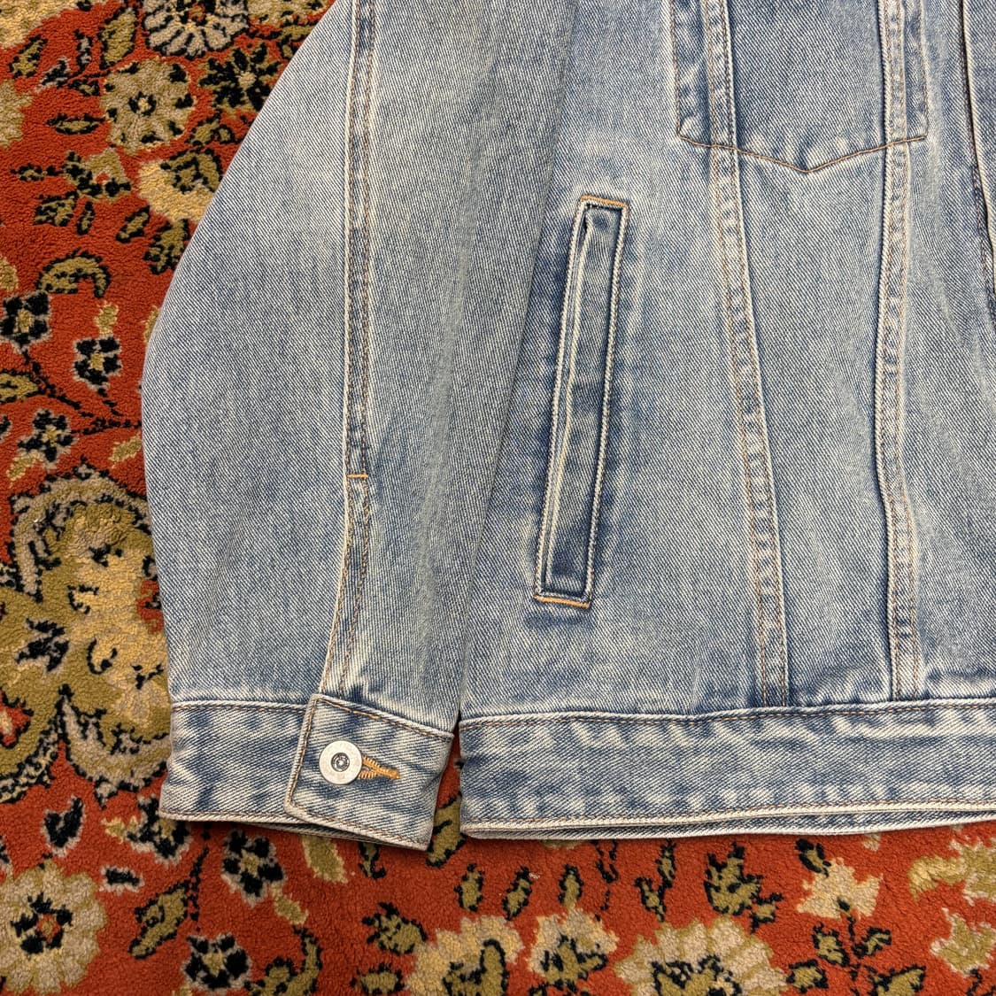 [L] 무신사 스탠다드 연청 3세대 데님 자켓 상품이미지9