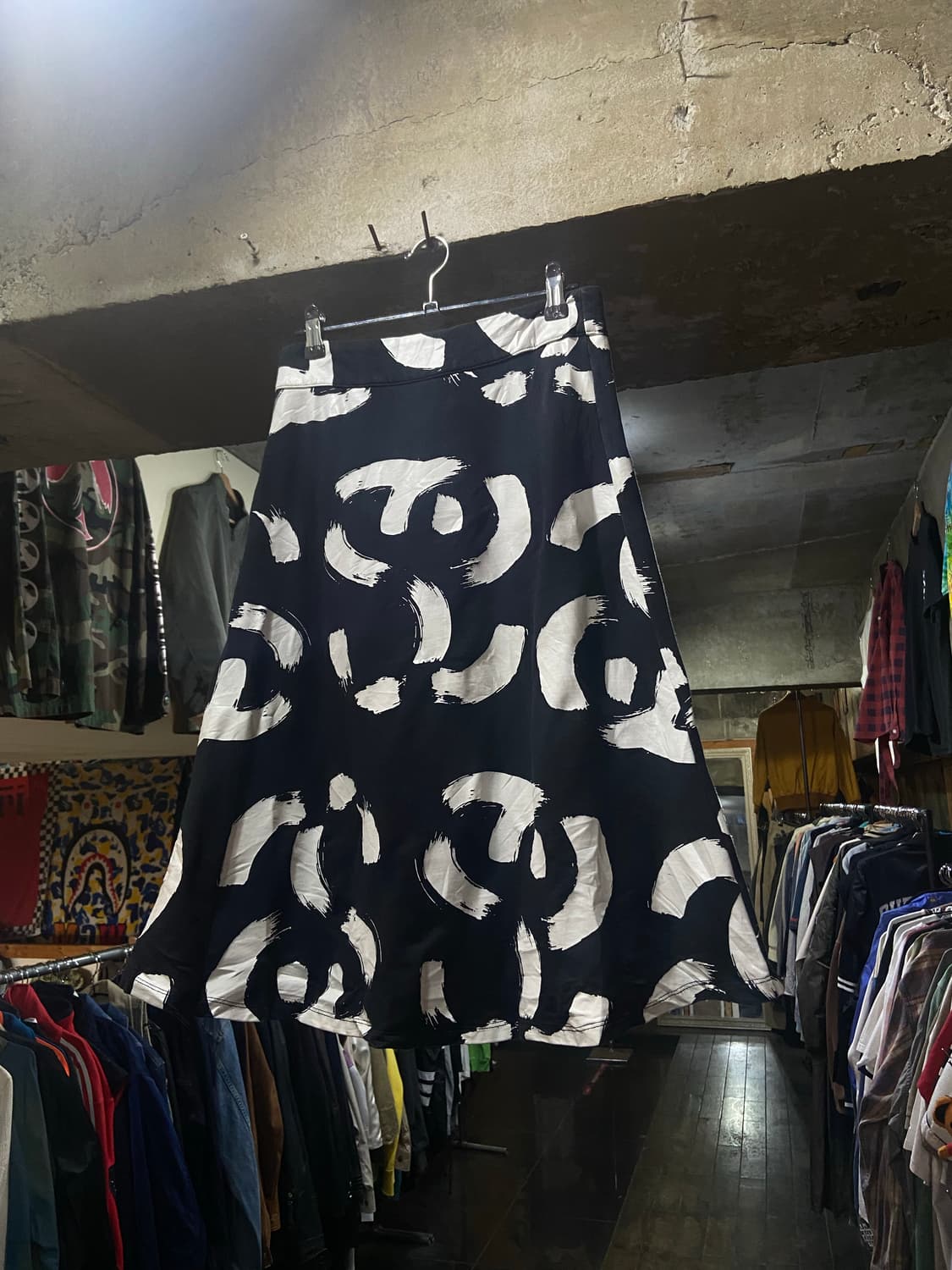 stussy 스투시 프린팅 포인트 스커트 상품이미지2