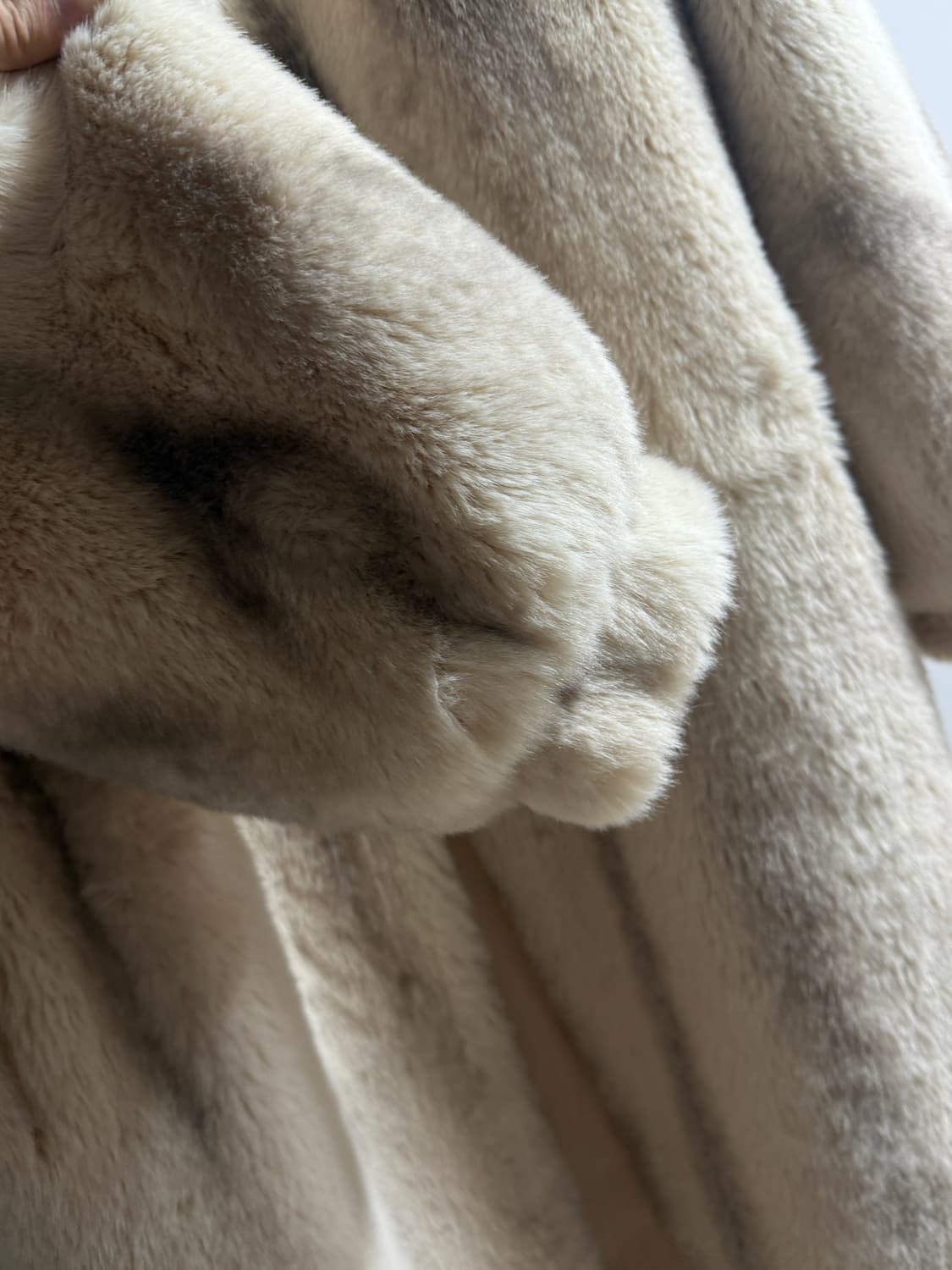 빈티지 페이크퍼 롱코트  상품이미지4