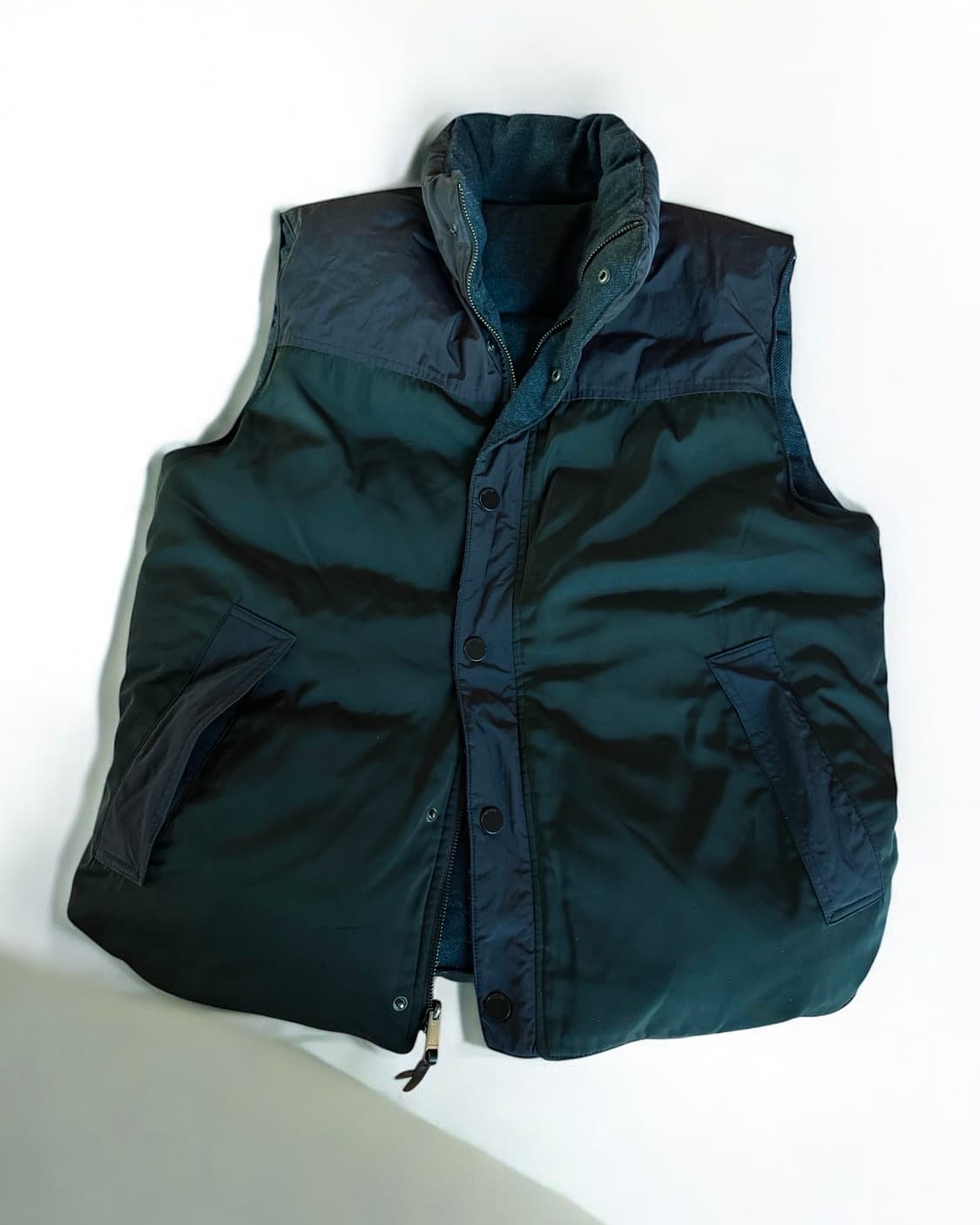 니나리치 리버시블 덕다운 패딩 조끼 상품이미지1