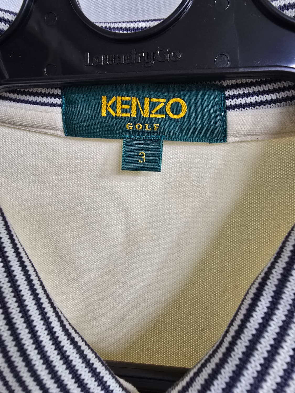 KENZO 겐조골프 아이보리 긴팔 폴로티 (1798) 상품이미지3