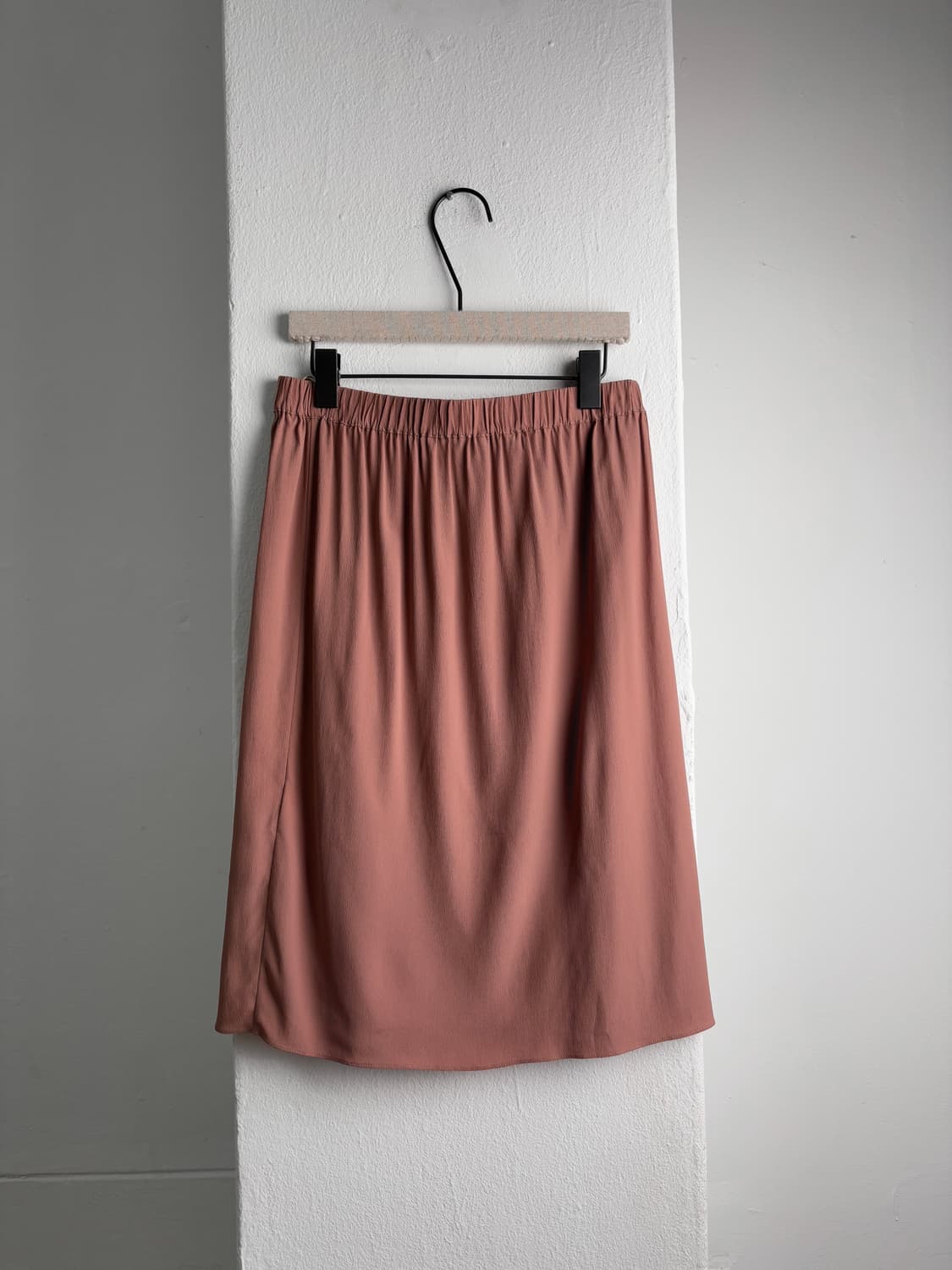 N21 Rose pink Silk blended Skirt 상품이미지8