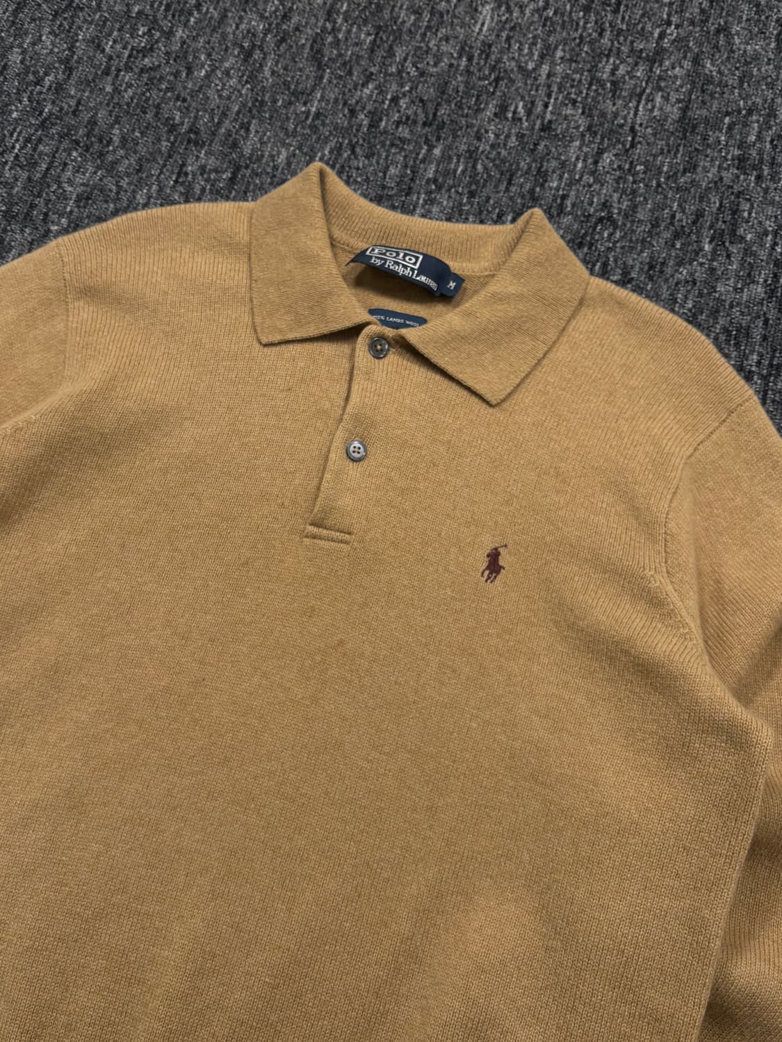 폴로 램스울 카라 니트 상품이미지4