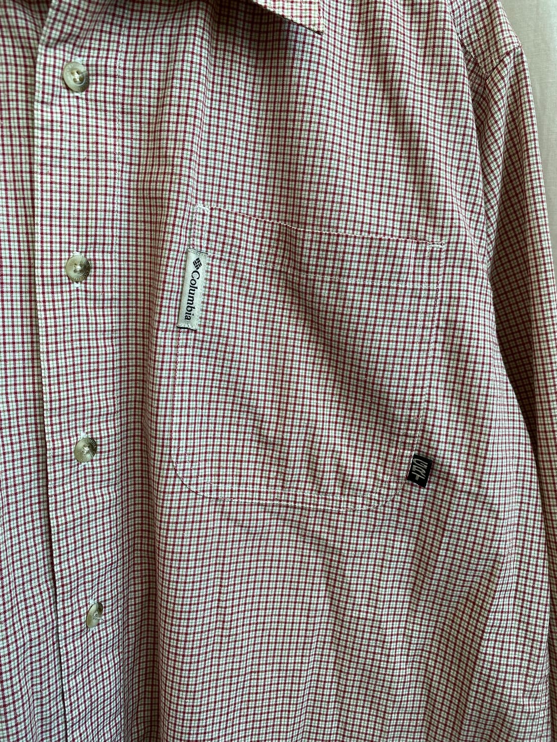 COLUMBIA 체크 셔츠(MEN M) 상품이미지6