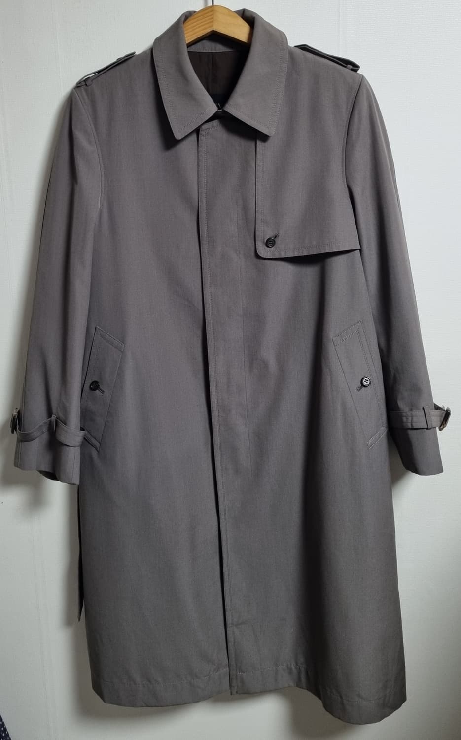 M (66) 랑방 빈티지 그레이 트렌치코트 상품이미지1