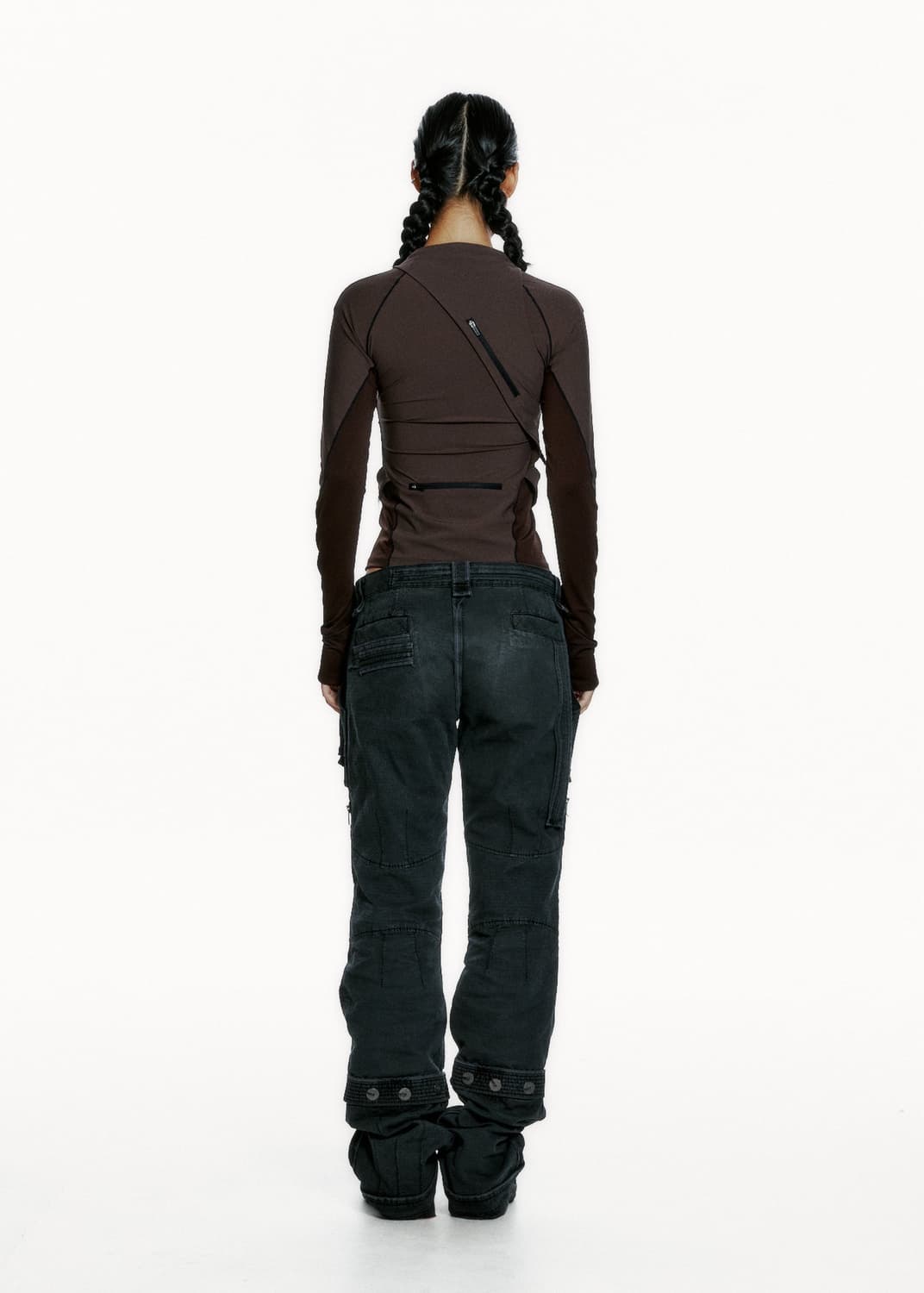 혜인서 트랙탑 브라운 3size (새상품) 상품이미지4