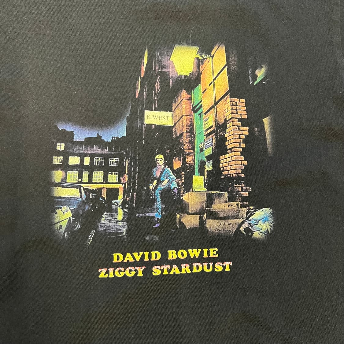 [M]데이빗 보위 Ziggy Stardust 티셔츠 상품이미지4