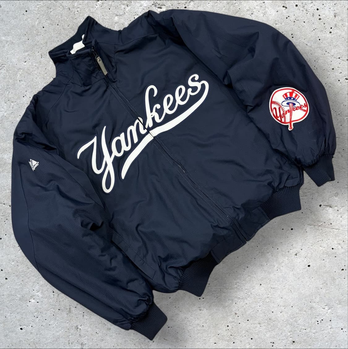 [M] 마제스틱 Majestic 뉴욕 양키스 야구 집업 자켓 B694 상품이미지1