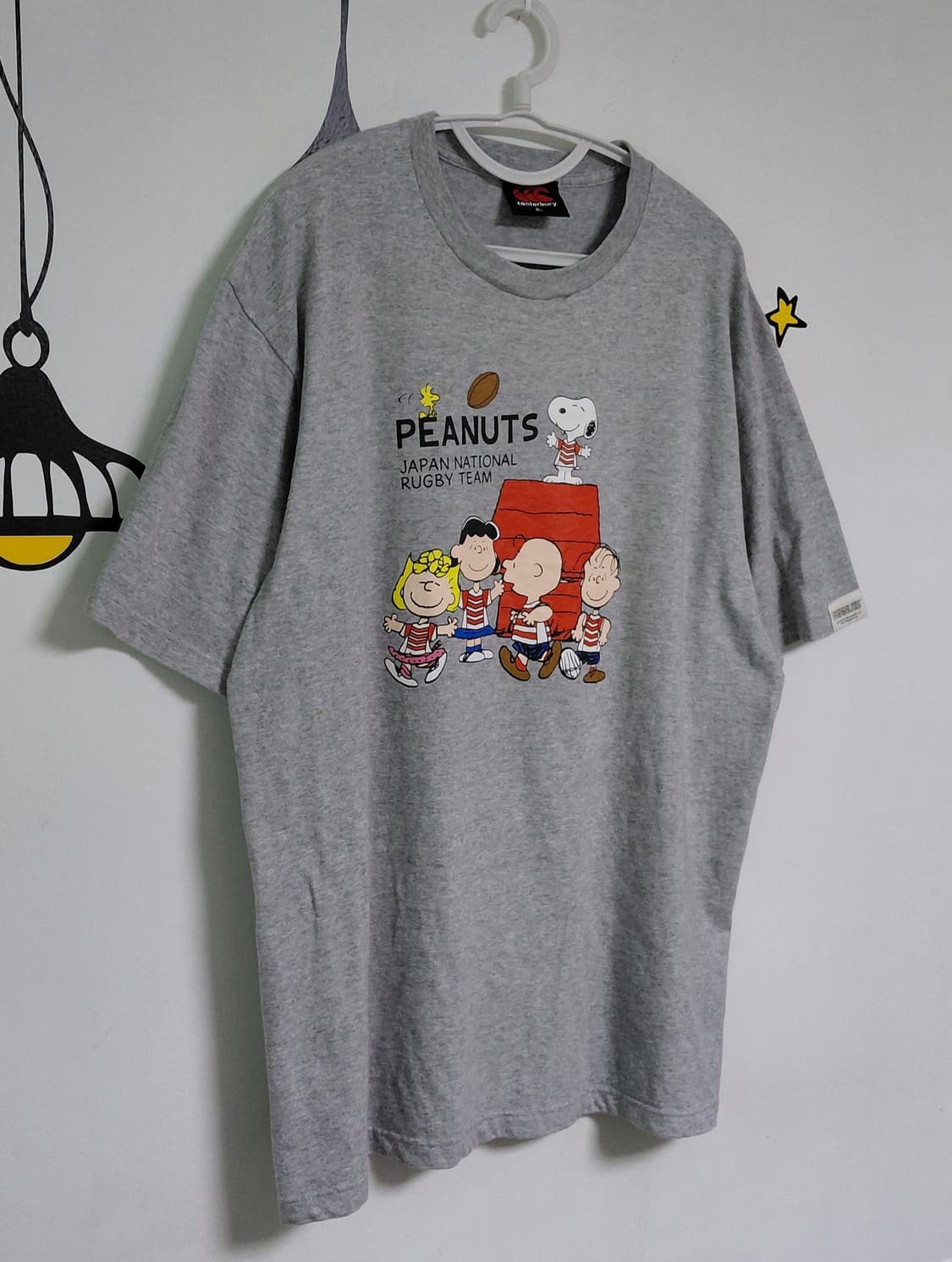 [희귀] Canterbury x Peanuts 일본 럭비 국대 콜라보티 상품이미지10