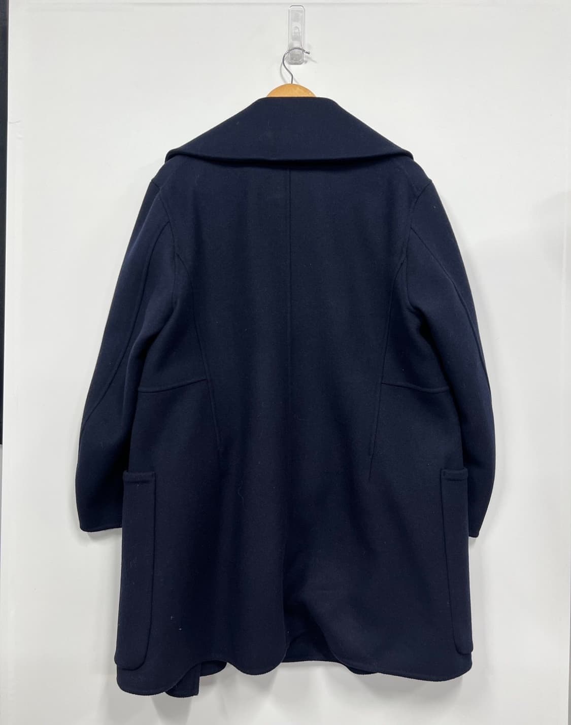 유니클로 질샌더 네이비 더블 피코트 상품이미지6