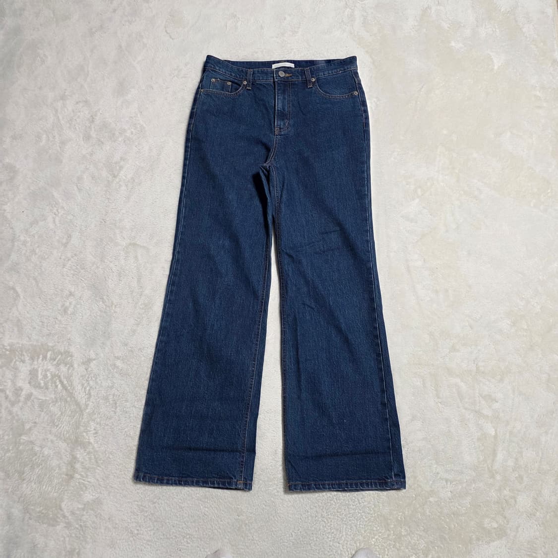 (L)여성 와이드 데님 팬츠 상품이미지1