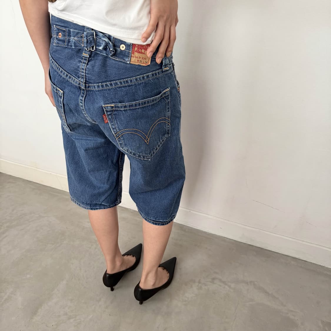 Levi’s 리바이스 신치백 데님쇼츠( OS )  상품이미지9